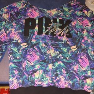 VS PINK multicolor pullover